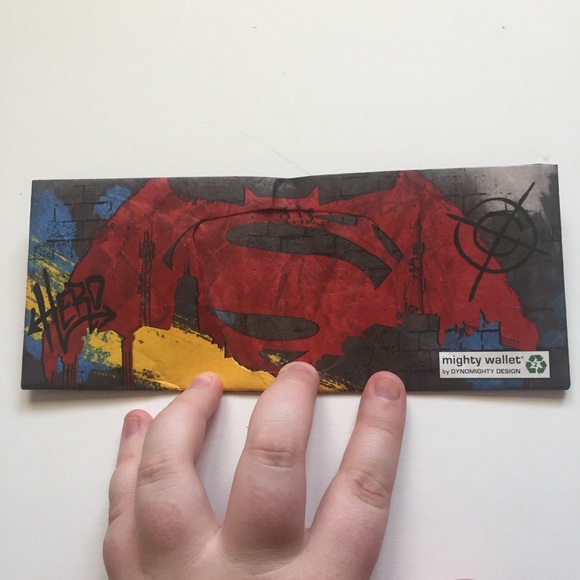 ❤️dc comics paper wallet - Picture 3 of 4